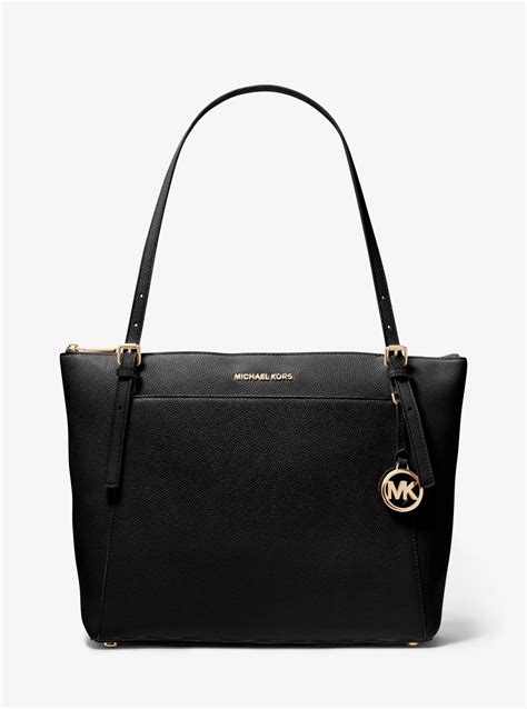 michael kors tas voyager|Michael Kors voyager tote black.